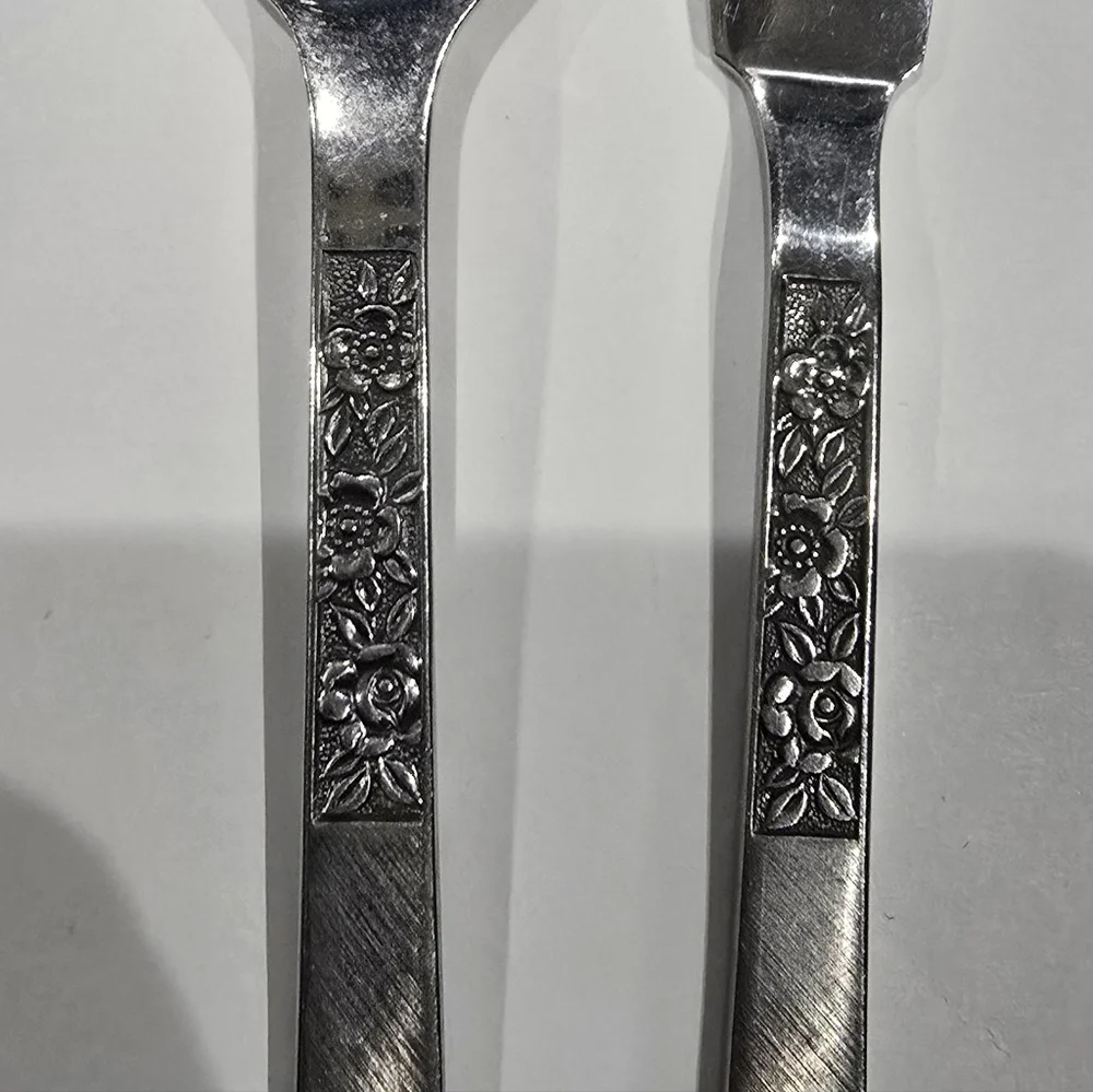 VTG Stanley Roberts Rogers Dorette Stainless Flatware Japan Fork Butter Knife
